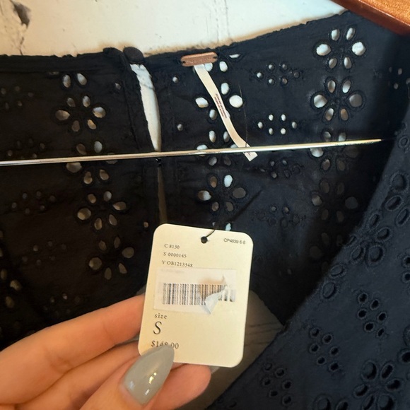 Free People Mockingbird Maxi Dress in Black NWT Size Small - Picture 8 of 16